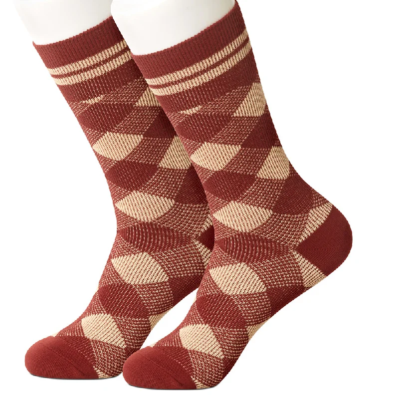 Brady Red Women's Socks