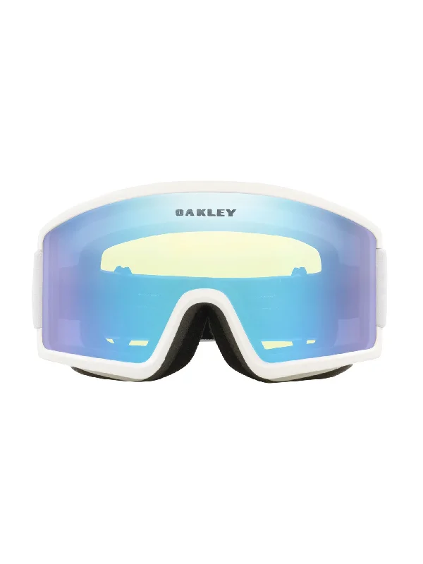 Target Line M Matte White/HI Yellow Goggle