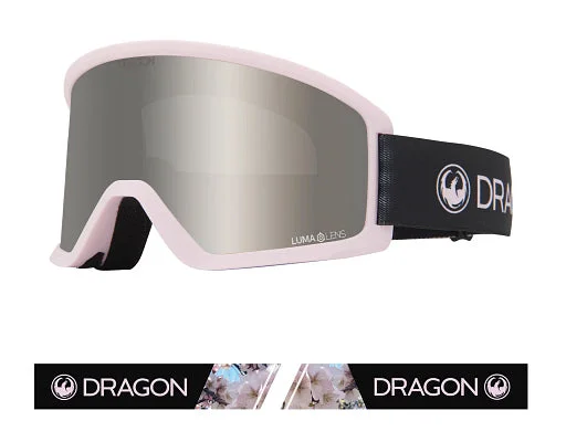 Dragon DX3 OTG Snow Goggles Low Bridge Sakura / Lumalens Silver Ion