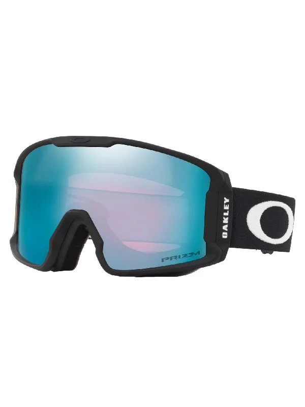 Line Miner M Matte Black/Prizm Snow Sapphire Irid Goggle