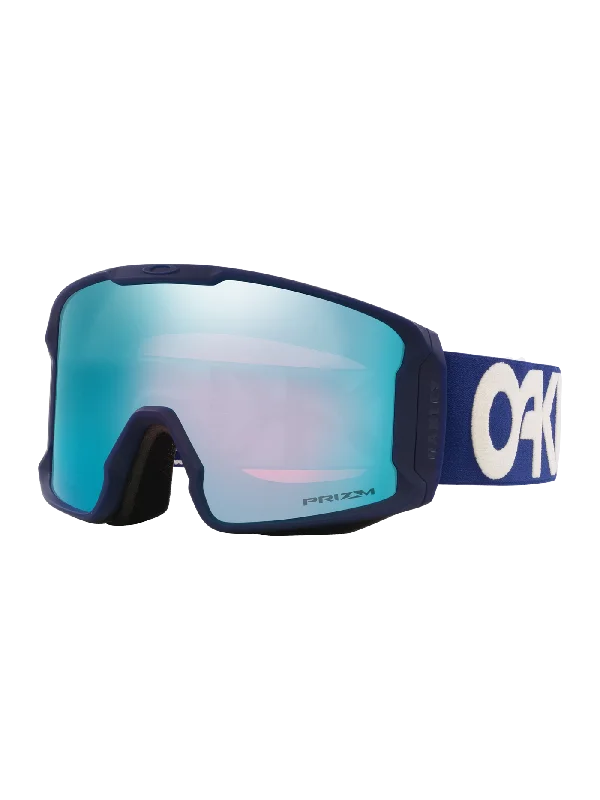 Line Miner L Matte B1B Navy/Prizm Snow Sapphire Iridium Goggle