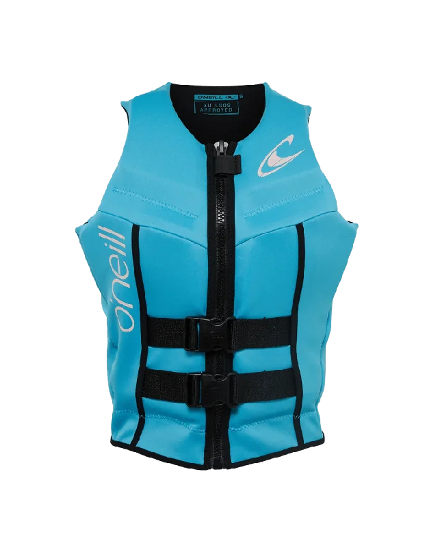 O'Neill Reactor L50S Womens Vest - Aqua - 2023