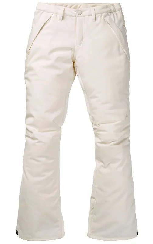 Burton Society Pants Womens Stout White