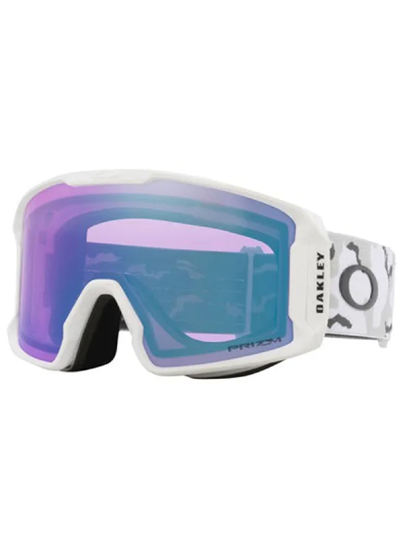 Line Miner L White Camo/Prizm Iced Iridium Goggle