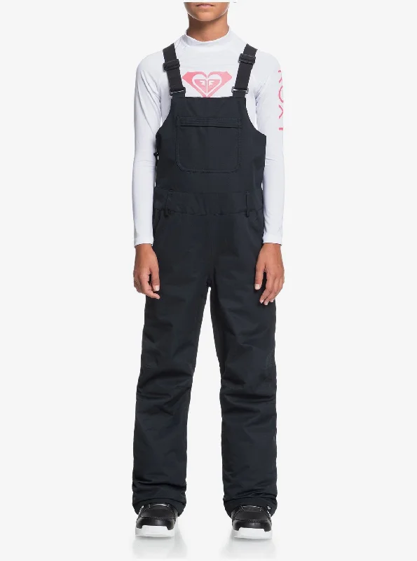 Roxy Non Stop Girls Bib Pants Black