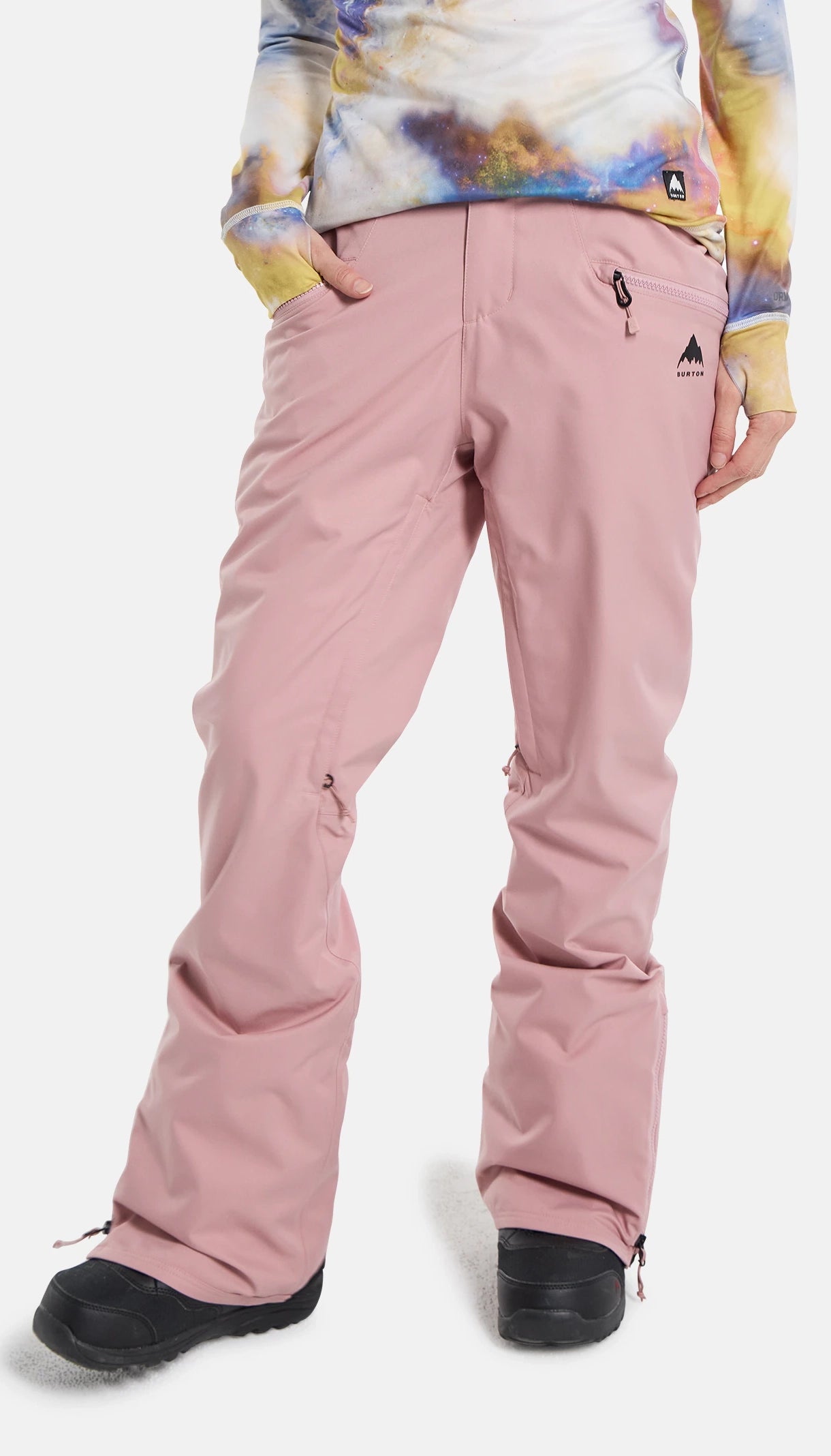 Burton Marcy High Rise Pants Womens Powder Blush