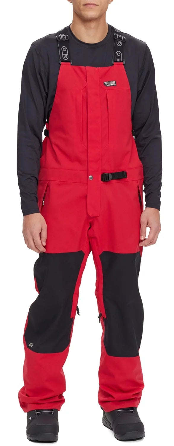 Airblaster Stretch Krill Bib Pants Mens Tango