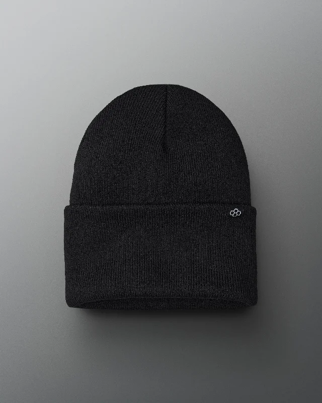 RUDIS Standard Foldover Beanie - Black