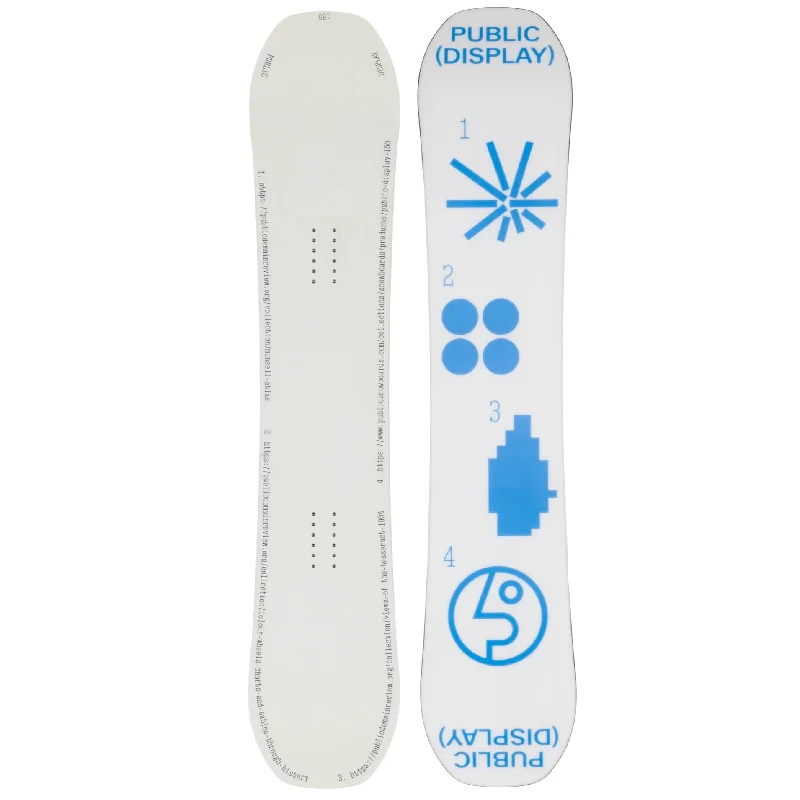 Public Display Snowboard