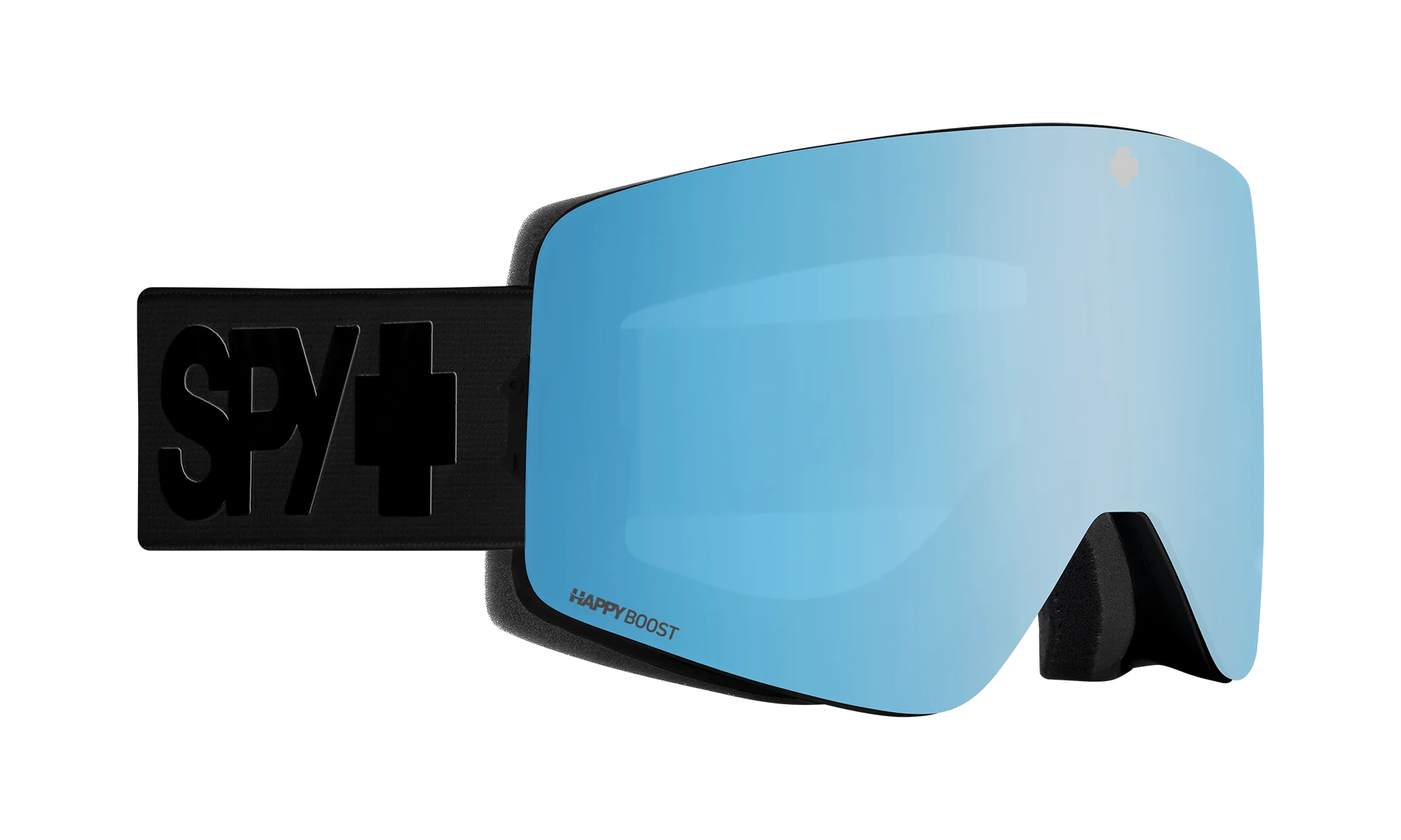 Spy Marauder Elite Goggles Matte Black / Happy Boost Bronze Blue Spectra Mirror + Spare Lens