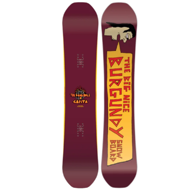 Capita Big Nice Burgundy Snowboard 2025 -