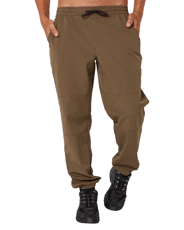 Follow All Day Pants Deep Taupe