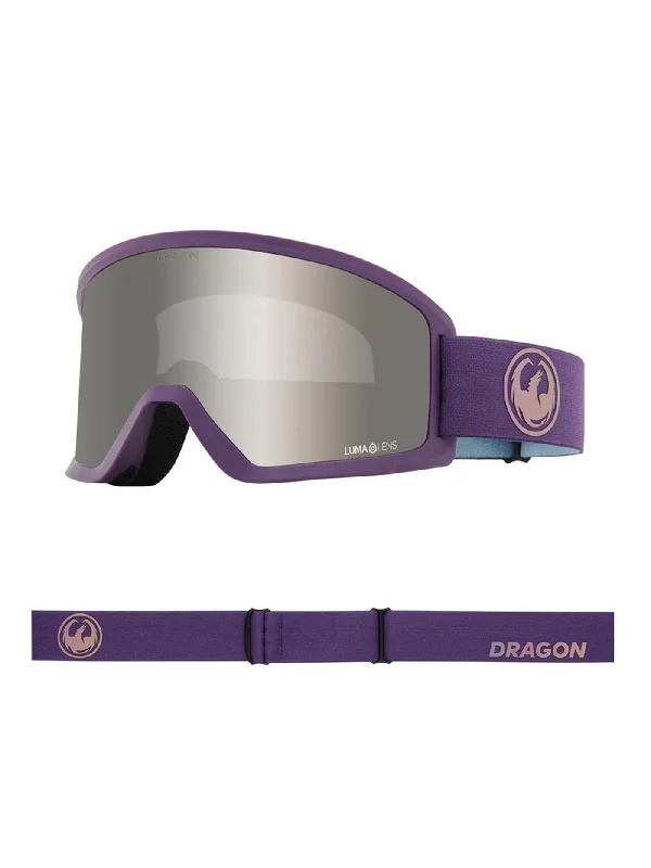 DX3 Plus OTG Deep Plum/LL Silver ION + Spare Lens Goggle