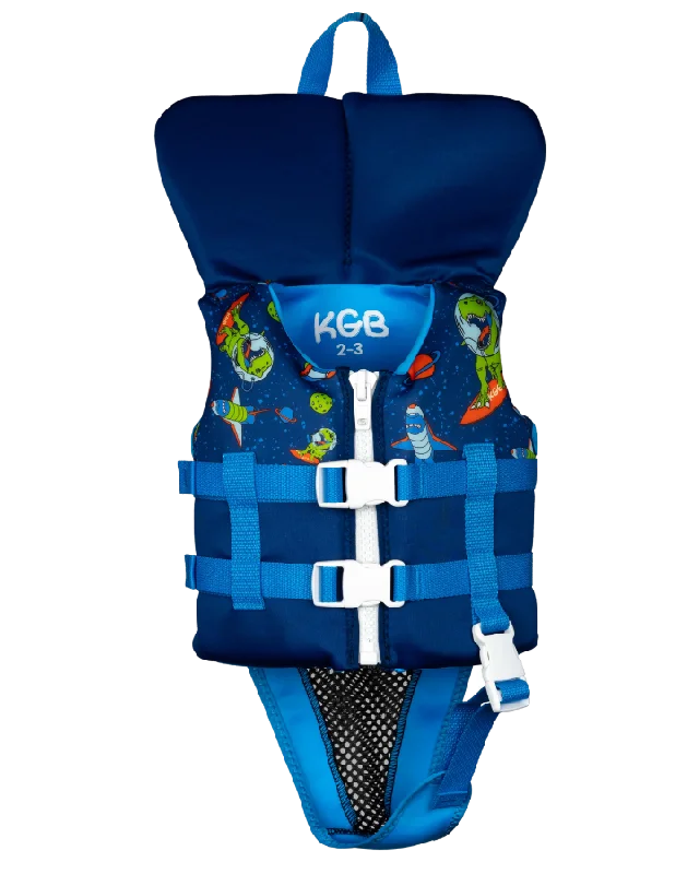 KGB Junior Boys Vest With Collar - Out of Space