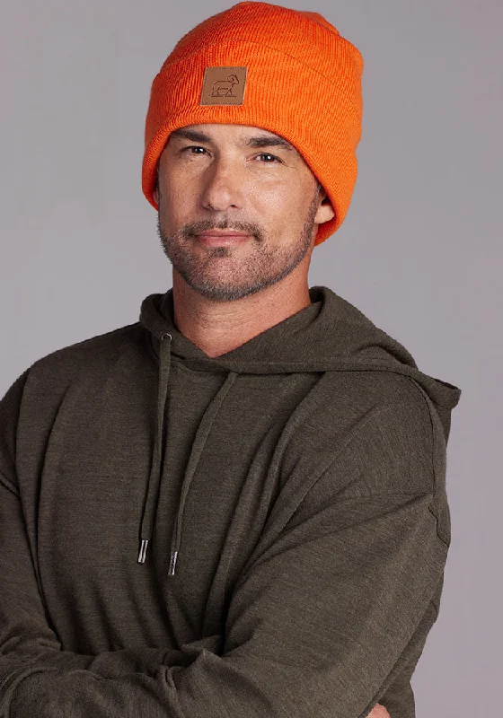 Baylor Beanie - Bright Orange