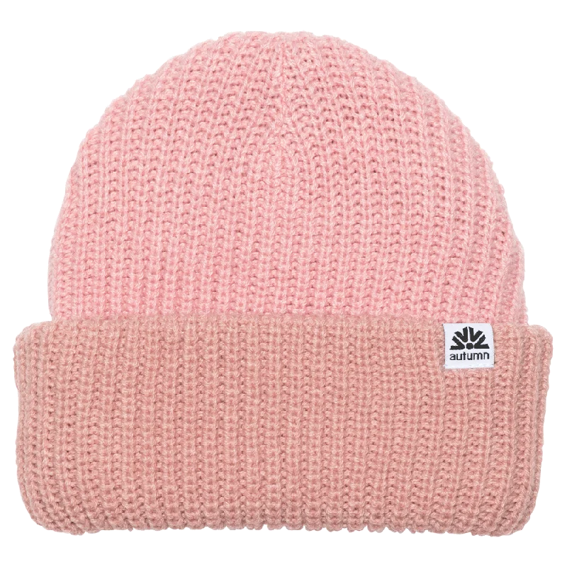 Autumn Dual Tone Beanie Dusty Pink 2023