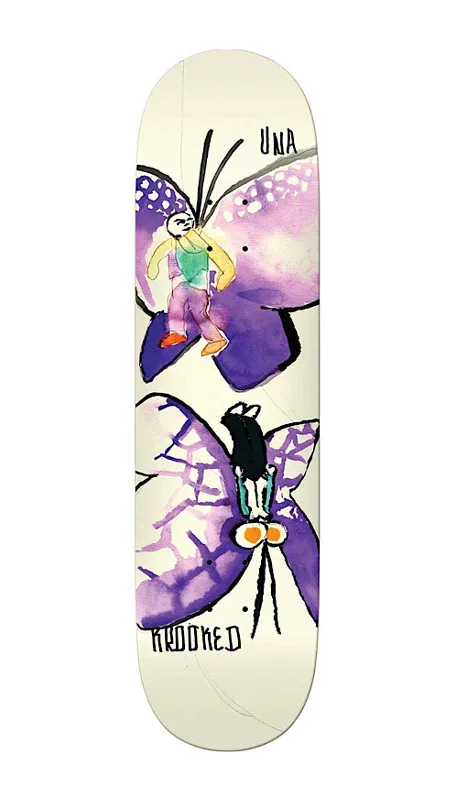 Krooked Una Butterflies Deck 8.28"