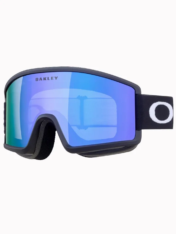 Target Line M Matte Black/Violet Iridium Goggle