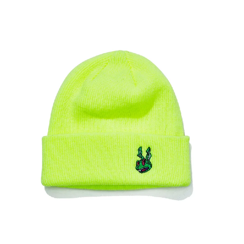 TRIPPY RABBIT BEANIE FLUORESCENT