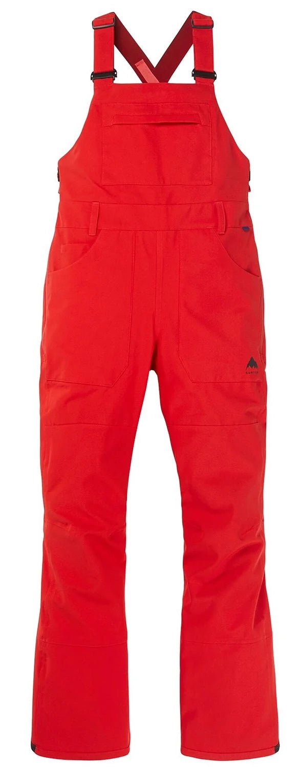 Burton Avalon Womens Bib Pants Tomato