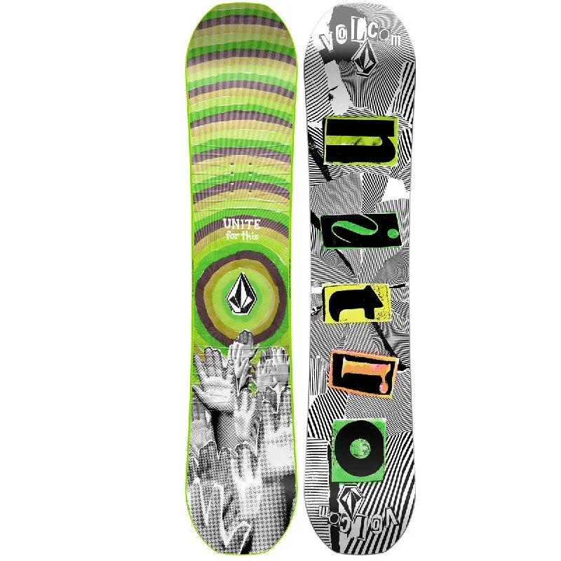 Nitro Ripper x Volcom Youth Snowboard & Nitro Charger/Mini Bindings 2023