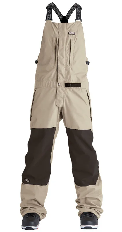 Airblaster Stretch Krill Bib Pants Mens Sand