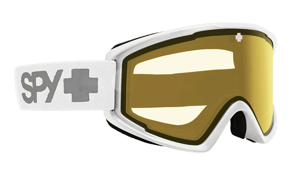 Spy Crusher Elite Goggles White / Yellow Photochromatic Lens