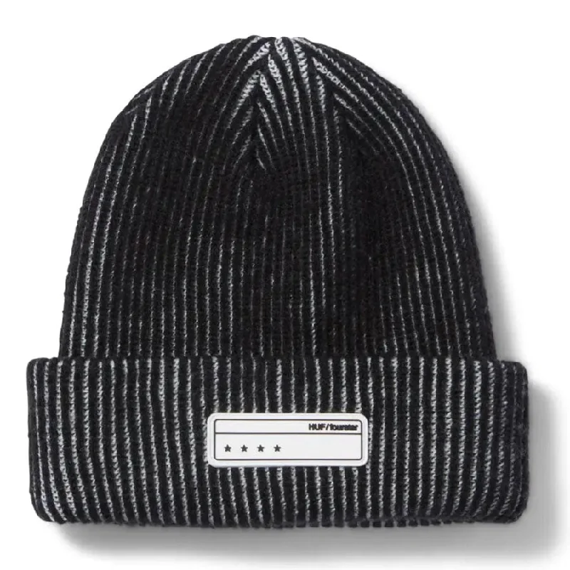 HUF x Fourstar Shadow Rib Beanie Natural