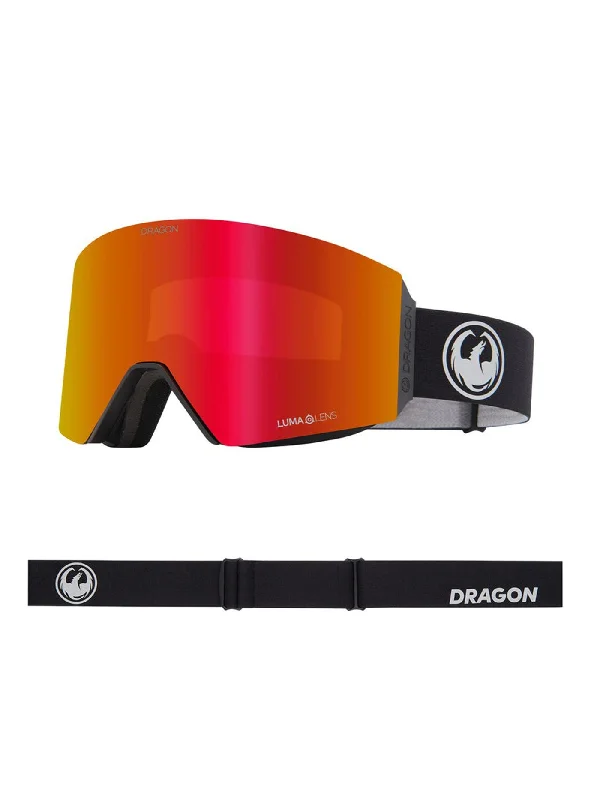 RVX MAG OTG Nouveau Black/LL Red ION + Spare Lens Goggle