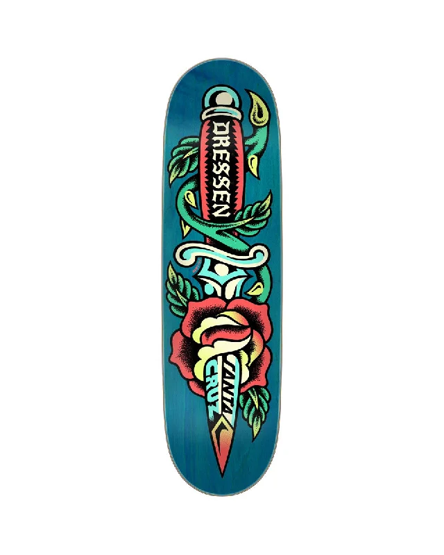 Santa Cruz Dressen Rose Dagger Deck 8.7"