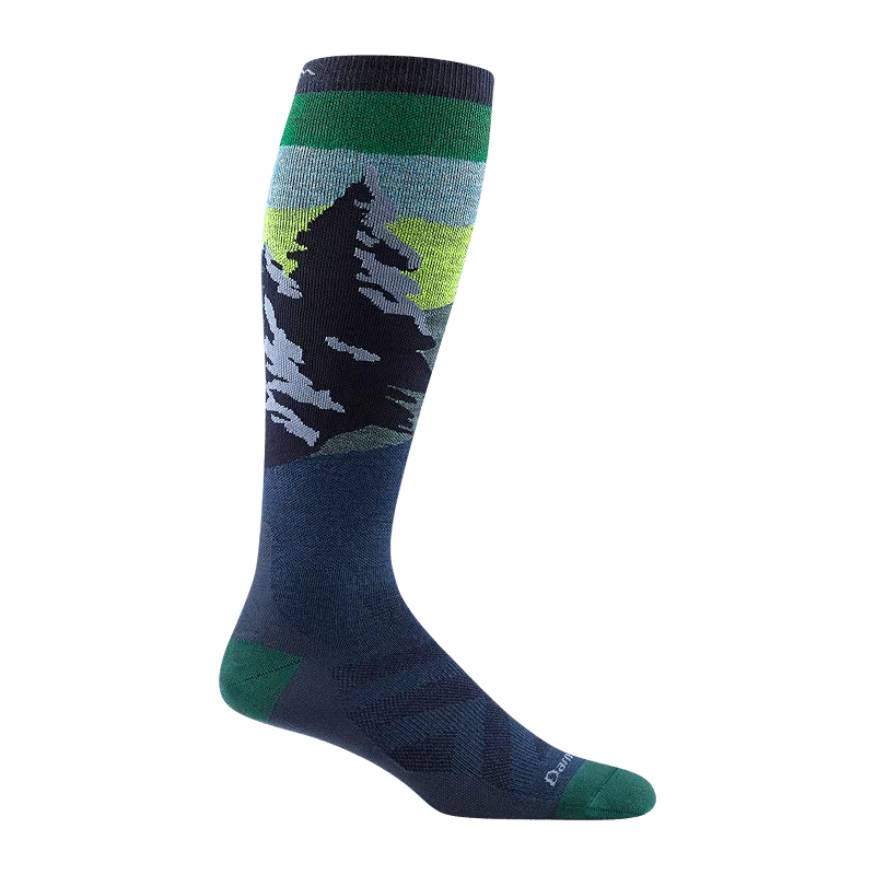 Darn Tough Mens Solstice Over-The-Calf Lightweight Ski & Snowboard Socks