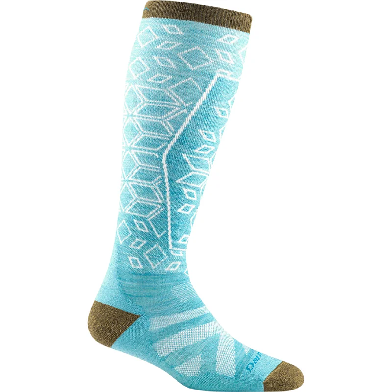 Darn Tough Womens Traverse Over-the-Calf Lightweight Ski & Snowboard Socks