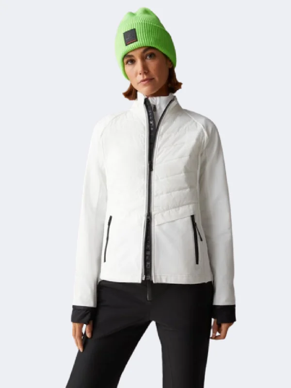 Bogner Khata 4 Women Skiing Jacket Off White