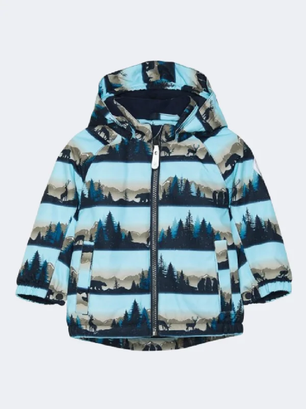 Color Kids Boys Skiing Jacket Aqua Esque