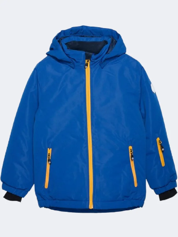 Color Kids Boys Skiing Jacket Limoges/Blue/Yellow