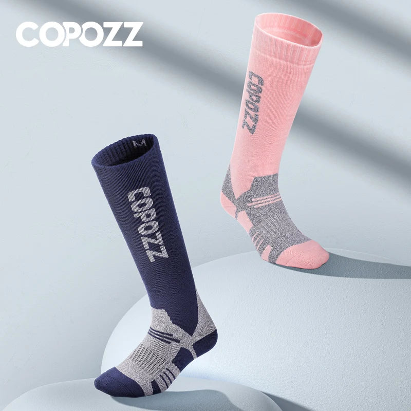 COPOZZ Men’s and Women’s Ski Socks / Snowboard Socks