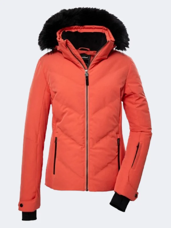 Killtec Ksw 58 Women Skiing Jacket Coral