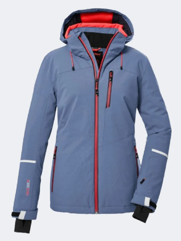 Killtec Ksw 81 Women Skiing Jacket Medium Blue