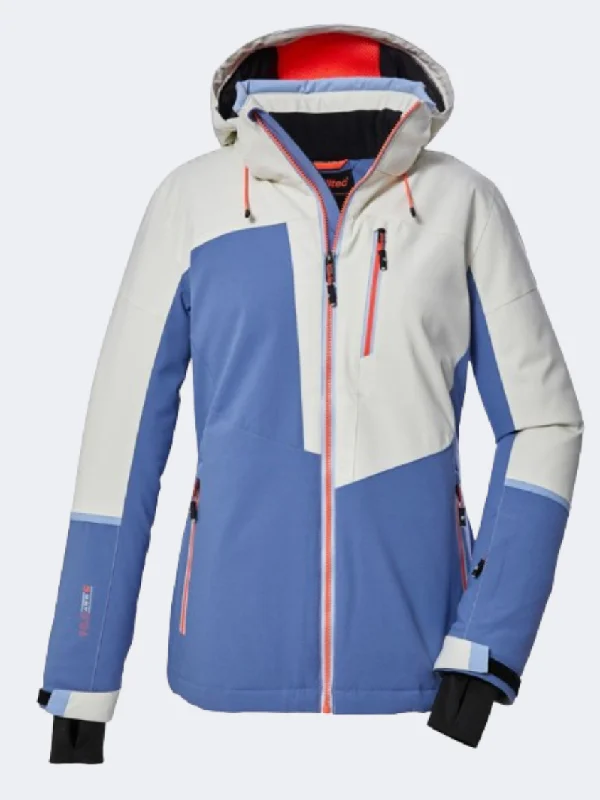 Killtec Ksw 84 Women Skiing Jacket Medium Blue