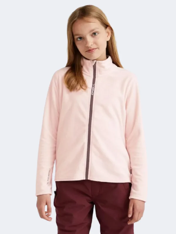 ONeill JackS Girls Skiing Jacket Peach Whip