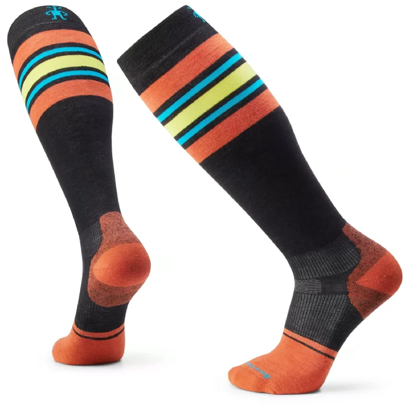 Smartwool Snowboard Targeted Cushion Stripe Extra Stretch OTC Socks 2024