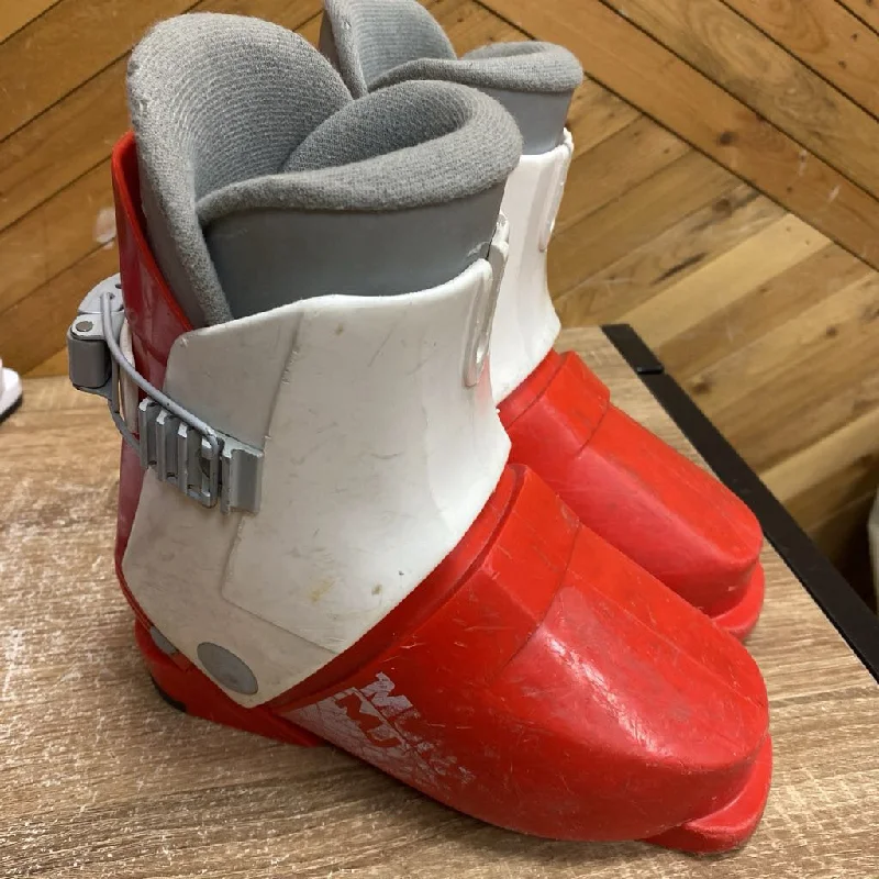 Munari MJ Downhill Ski Boots: Red--13