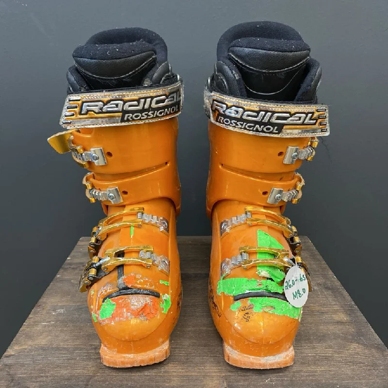 Rossignol - Radical Jr Downhill Race Ski Boots - MSRP $400: Orange-men-8